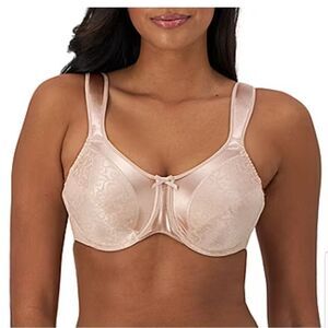 BALI satin tracings minimizer underwire bra style 3562 NWT